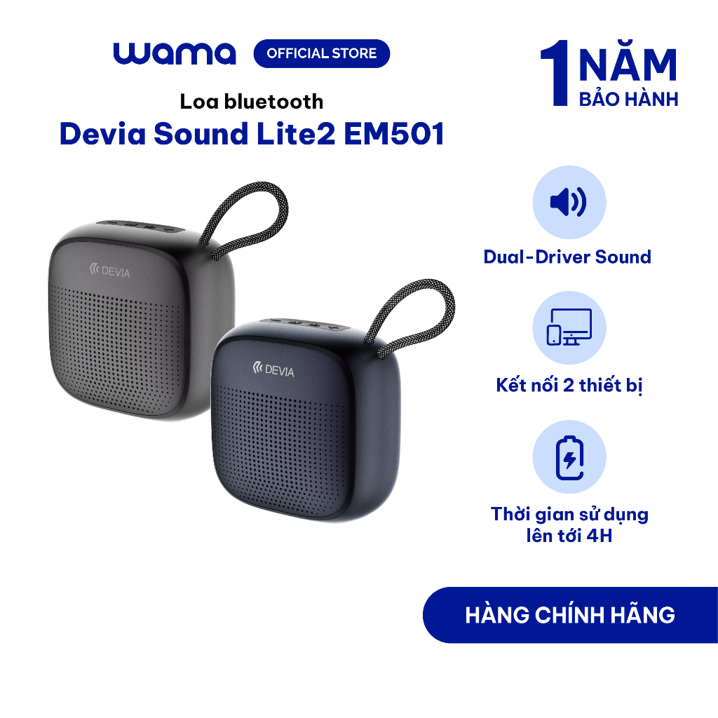 Loa bluetooth 5W Sound Lite2 EM502 Devia
