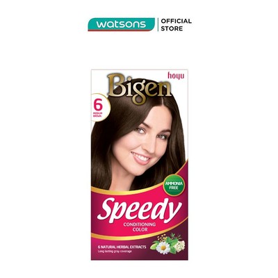 Kem Nhuộm Tóc Phủ Bạc Bigen Speedy Conditioning Color 40g + 40g