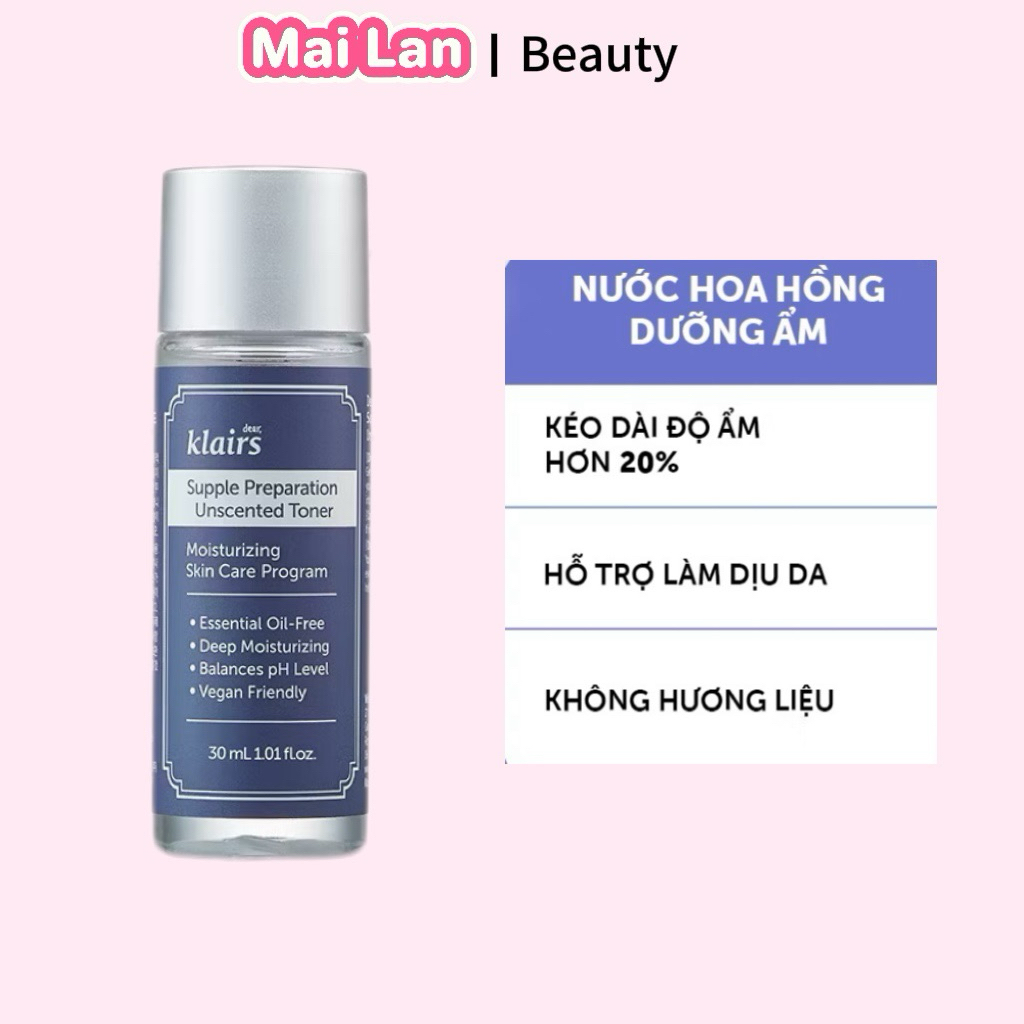 Toner Klairs Mini 30ml