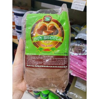 BỘT SOCOLA MALAYSIA TRỌNG LƯỢNG 500G