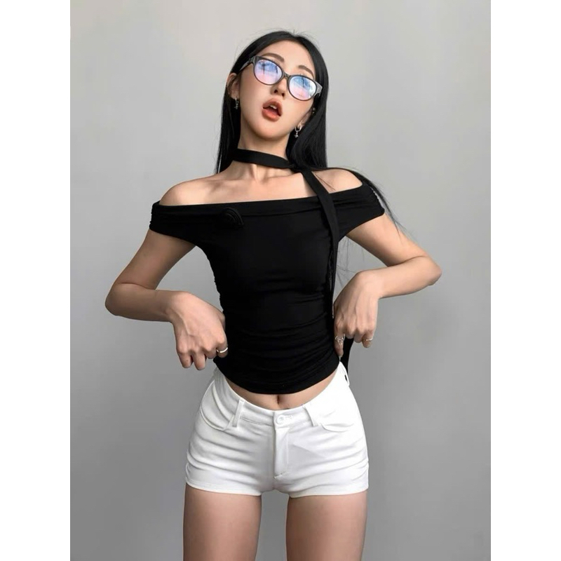 Quần Short Nữ Ngắn Cạp Trễ Quần Đùi Nữ Cạp Trễ Quần Đùi Siêu Ngắn Cạp Trễ Co Giãn 4 Chiều By Capy | BigBuy360 - bigbuy360.vn