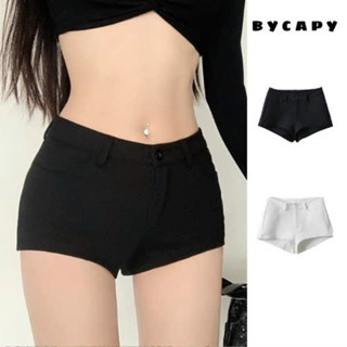  Quần Short Nữ Ngắn Cạp Trễ Quần Đùi Nữ Cạp Trễ Quần Đùi Siêu Ngắn Cạp Trễ Co Giãn 4 Chiều By Capy 