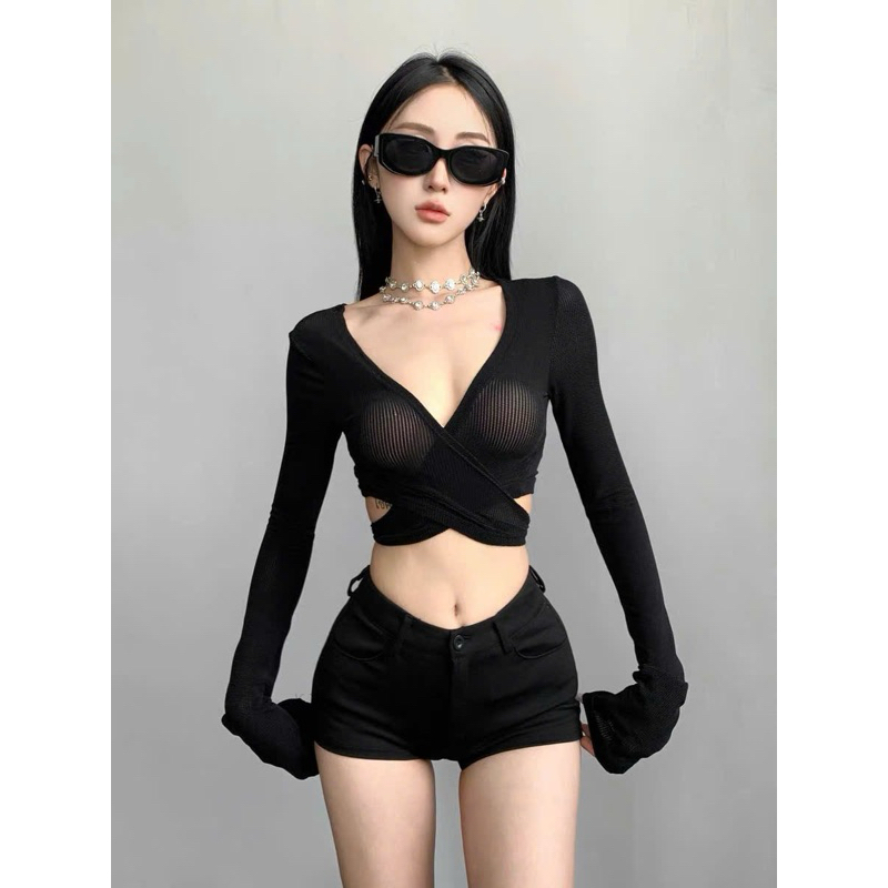 Quần Short Nữ Ngắn Cạp Trễ Quần Đùi Nữ Cạp Trễ Quần Đùi Siêu Ngắn Cạp Trễ Co Giãn 4 Chiều By Capy | BigBuy360 - bigbuy360.vn