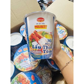  Mì ly MILIKET lẩu Thái tôm thùng 24 ly 