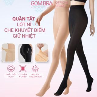  Quần tất nữ lót lông dày dặn cao cấp Gom Bra quần tất giữ nhiệt mùa đông che khuyết điểm tốt - QUAN-LEGIN 