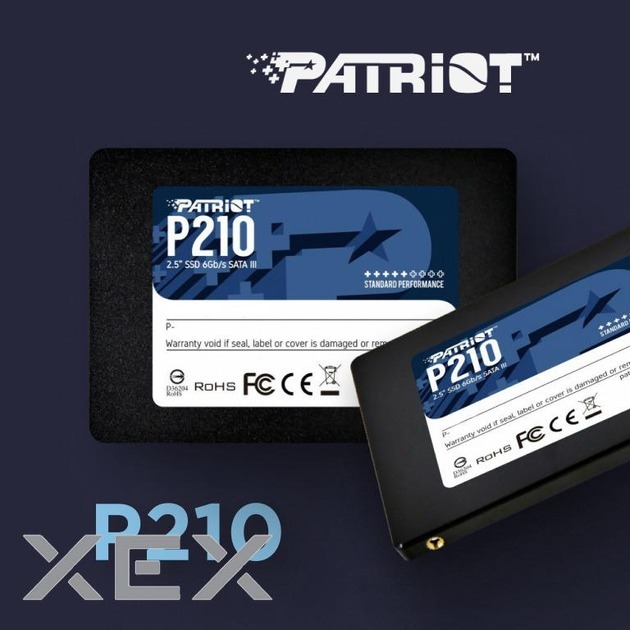 Ổ Cứng SSD Patriot P210 512GB/ 1TB/ 2TB SATA III