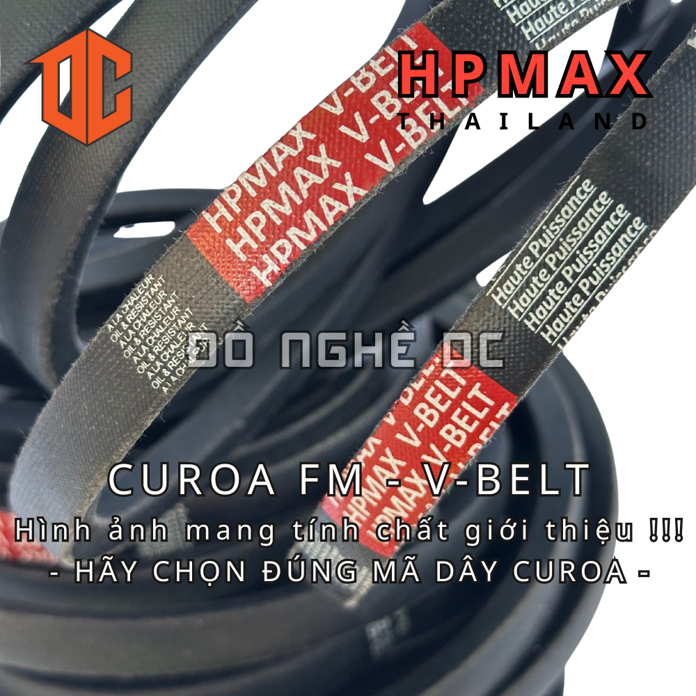 Sợi cao su curoa bản trơn HPMAX - Thái lan FM65 FM70 FM45 FM49 FM51 FM53 FM23 FM26 FM62 FM83 FM29 FM