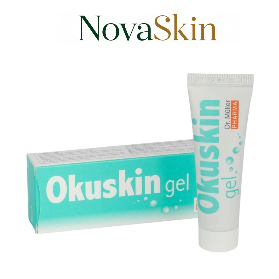 [10g-30g] Gel bôi vết thương Okuskin Gel giúp lành nhanh vết thương hở, hạn chế sẹo
