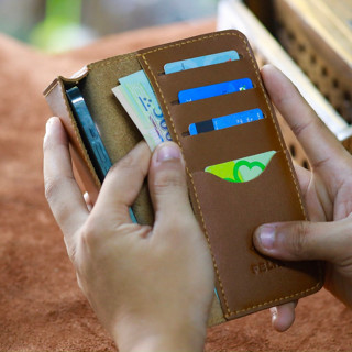 Ví dài cao cấp FL02 chất liệu da bò Thật, Bóp nam thiết kế, độc đáo, nhiều ngăn tiện dụng, thủ công tại xưởng