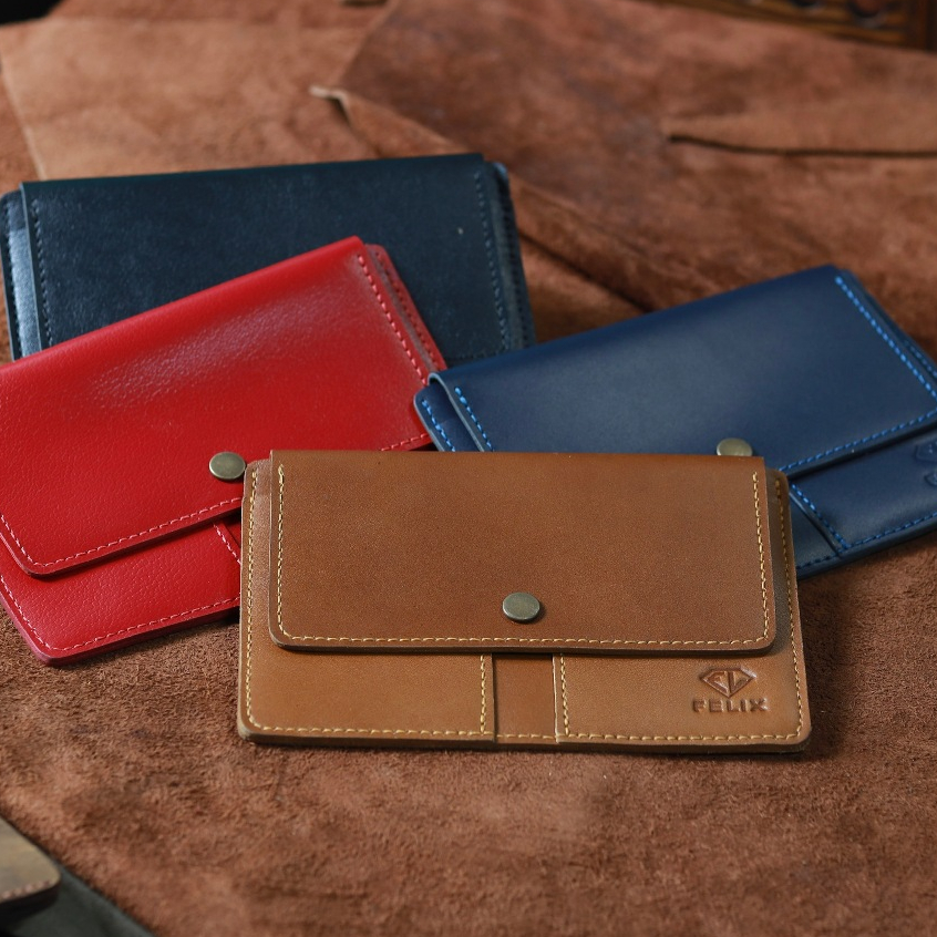 Bao Da đựng giấy tờ oto Da Bò THẬT, Ví Đựng bảo hiểm xe, giấy đăng kiểm, Hộ Chiếu, Khâu Tay Thủ Công