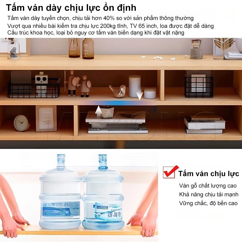 BMZAR Tủ Kệ Tivi Kệ Tivi Phong Có Ngăn Kéo Phong Cách Bắc Âu Hiện Đại Chống Ẩm Cho Nhà Nhỏ | BigBuy360 - bigbuy360.vn