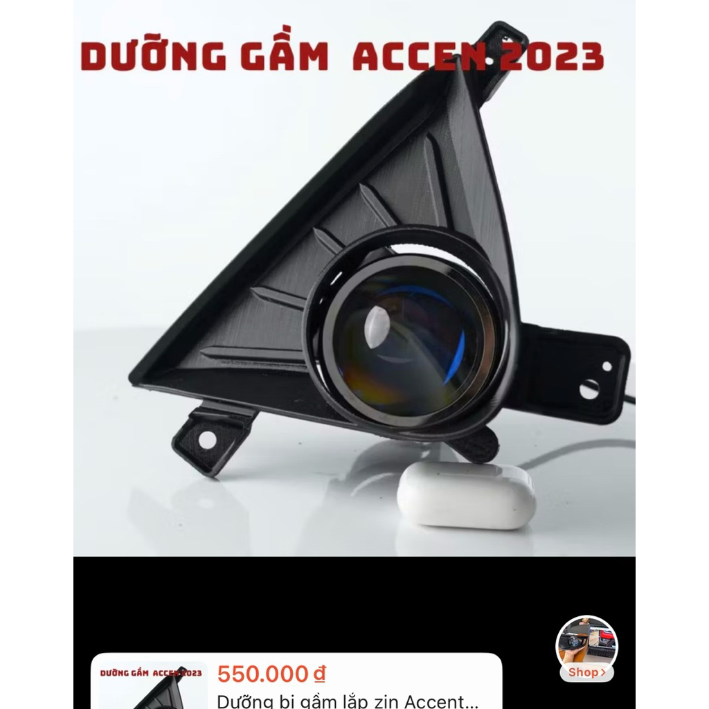 Dưỡng bi gầm cho Accent 2021-2023