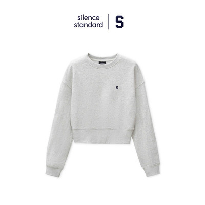 (New Arrival) Áo Crop Sweater SilenceStandard Premium/Logo S -AN06