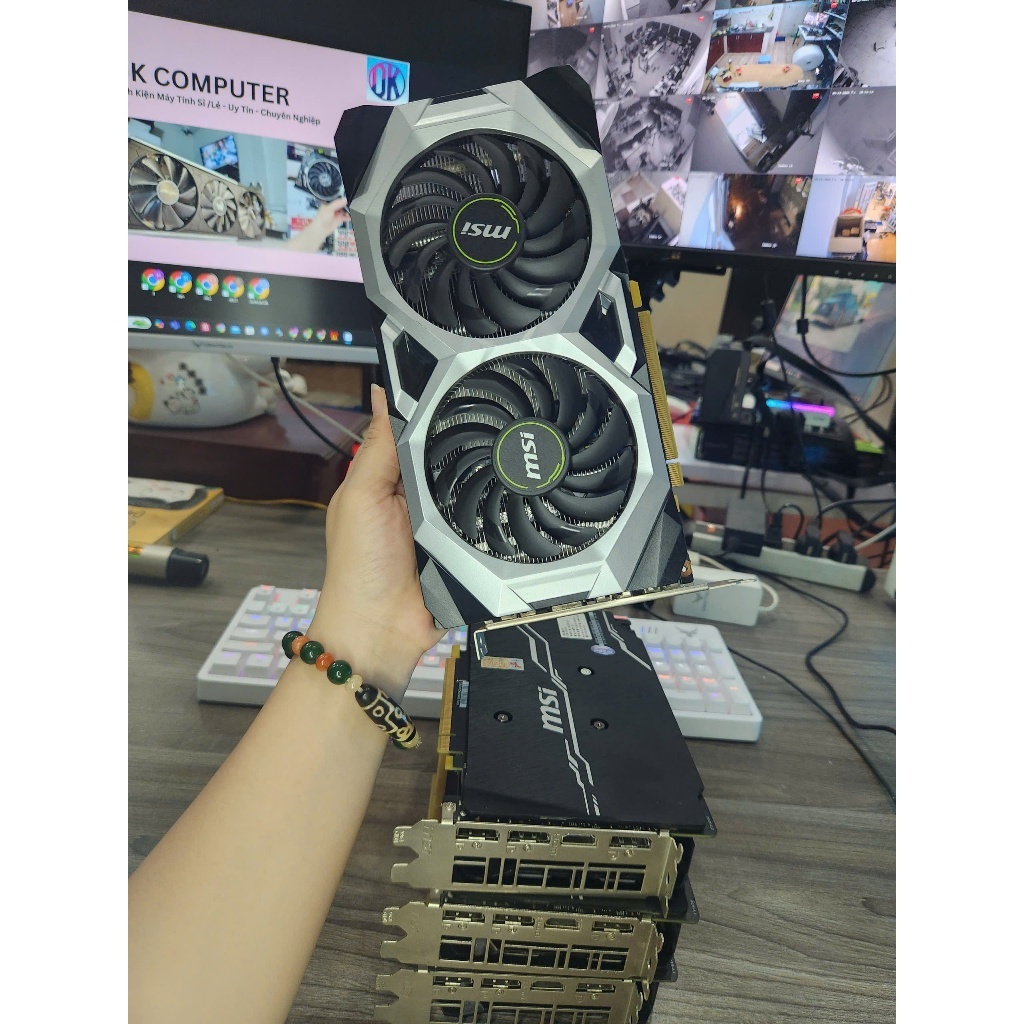[DK COMPUTER] VGA MSI RTX2060 VENTUS GP 6GB Full Box