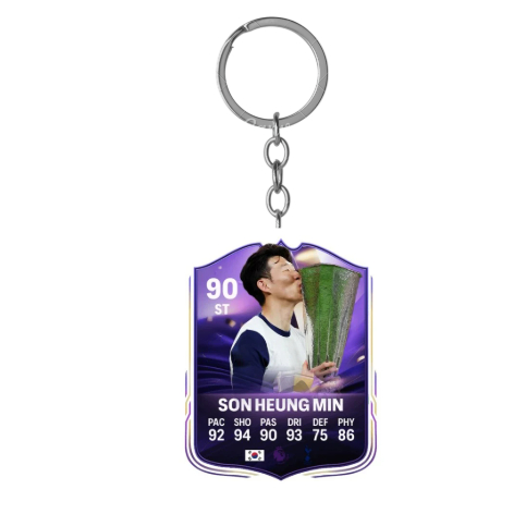 son heung min cart end of an era keychain