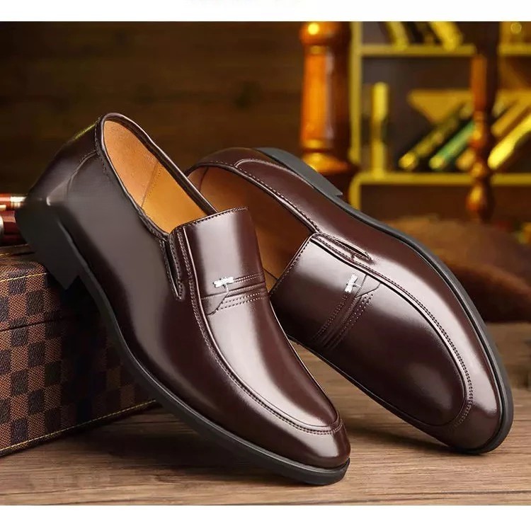 Giày tây nam phù hợp cho tất cả lứa tuổi qúy phái và sang trọng  G10 nhẹ nhàng lịch lãm bảo hành 1 năm