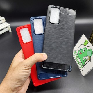 [Ảnh Thật] Ốp Lưng Samsung Note 20 6.7" Vân 3D Carbon Phay Xước Chống Sốc