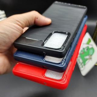 [Ảnh Thật] Ốp Lưng Samsung Note 20 6.7" Vân 3D Carbon Phay Xước Chống Sốc