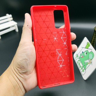 [Ảnh Thật] Ốp Lưng Samsung Note 20 6.7" Vân 3D Carbon Phay Xước Chống Sốc