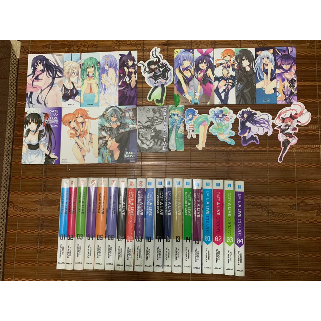 Vở date a live 1-15 + encore 1-4 pk như hình