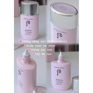 Kem chống nắng the whoo hydrate suncreen fluid
