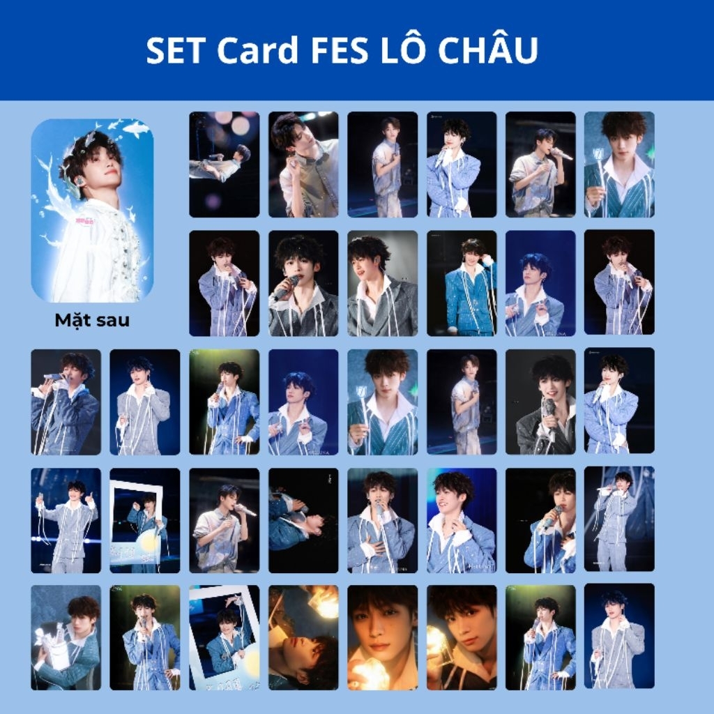 Set card ảnh tử du ziyu lễ hội âm nhạc Lô châu music Festival