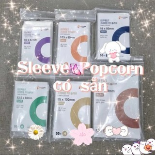 Sleeve Popcorn vỏ bọc card thẻ bài postcard miniphotocard pola-- bảo vệ thẻ hoàn hảo khỏi trầy xước & va đập