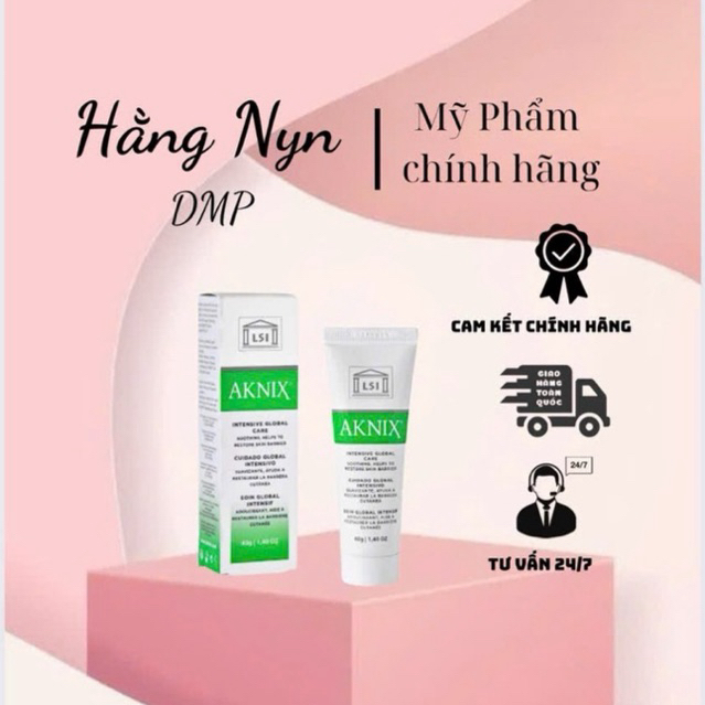 Kem Dưỡng Chuyên Biệt Cho Da Dầu Mụn AKNIX INTENSIVE GLOBAL - Purifying CARE 40g Dhskincare