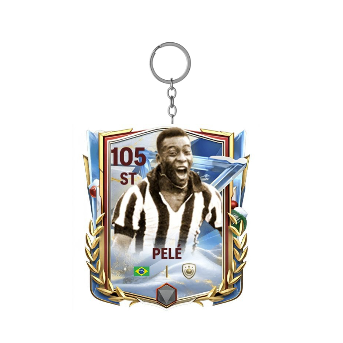 PELE FC MOBILE CARD Keychain