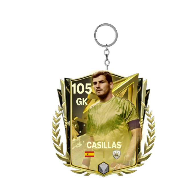 Card Casillas Keychain