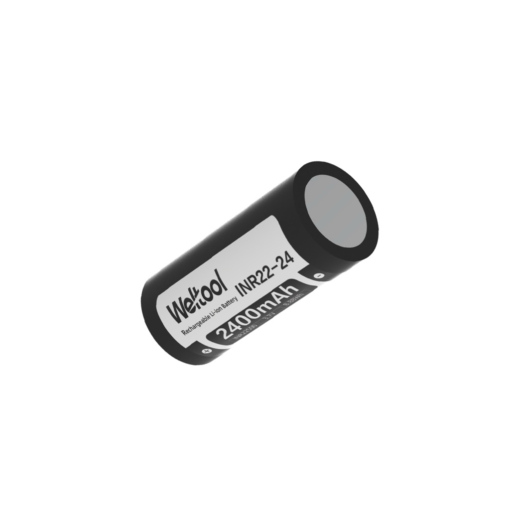 Pin sạc Lithium-ion 2400mAh Weltool INR22-24 22500