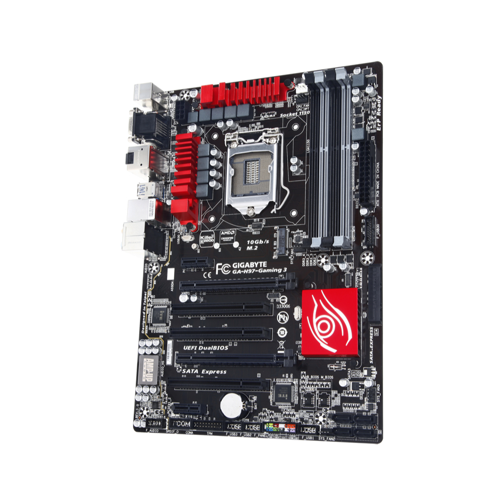 Mainboard GIGA H97- GAMING3. Bảo hành 12 tháng. Hàng tháo máy Hàn, đẹp như mới 99%.