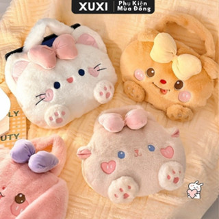  Túi sưởi cắm điện giữ ấm mùa đông hình thú dễ thương XUXI túi sưởi sạc điện chườm bụng kinh giảm đau tốt S08 