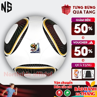  Quả bóng đá WC 2010 Jabulani  size 5  tiêu chuẩn + Tặng kim bơm túi lưới - Bảo hành da 12 tháng SIEU HOT 
