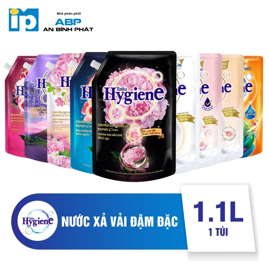 [Hygiene chính hãng] Nước xả vải đậm đặc Hygiene 1.1L