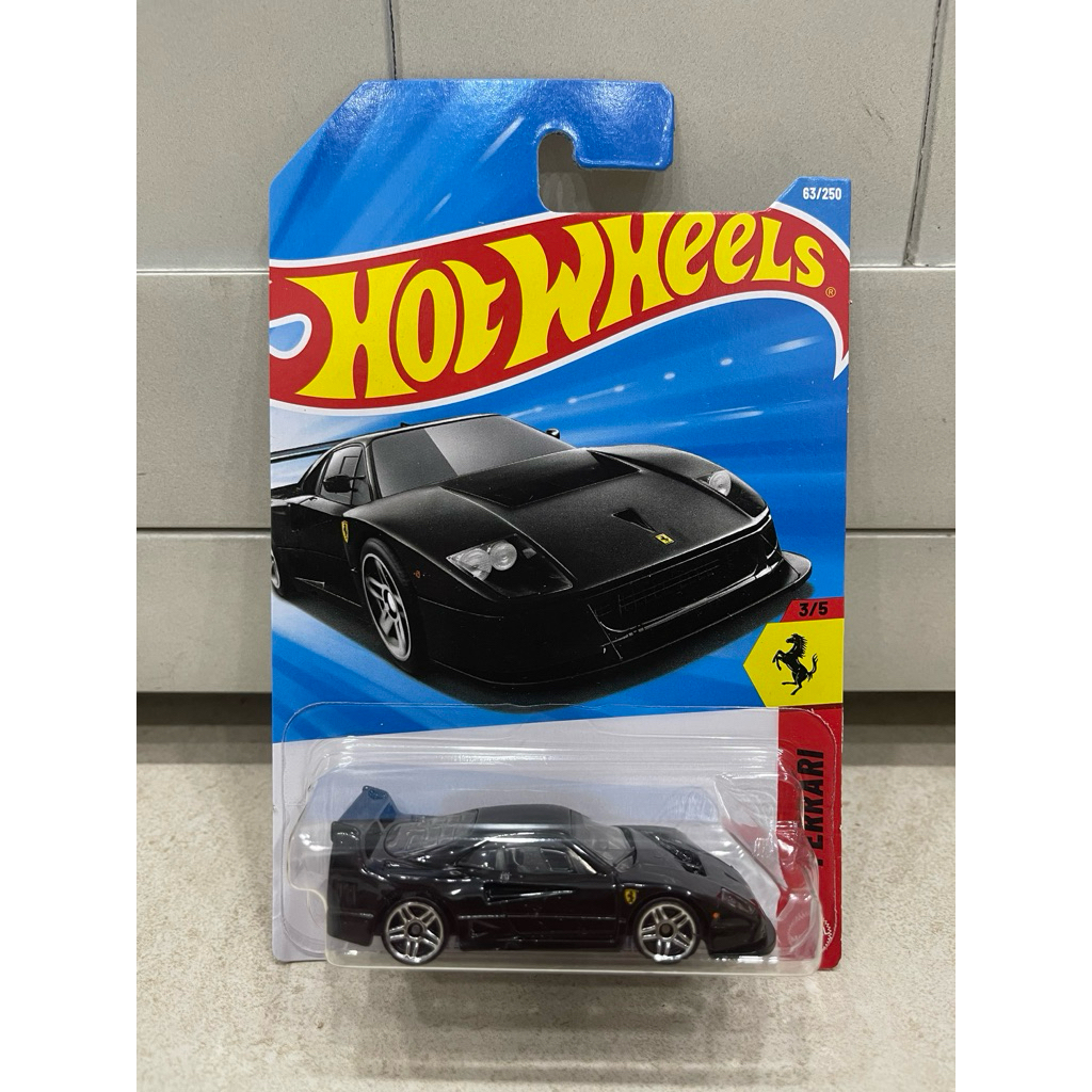 Xe mô hình đồ chơi Hotwheels cơ bản 1:64 - Ferrari F40 Competizione