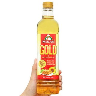 dầu ăn meizan gold cao cấp chai 400ml / 1 lít / 2 lít