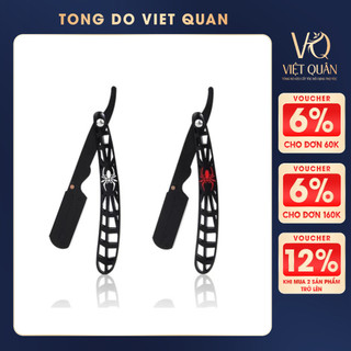 Dao cạo râu Spider chất liệu thép 304 không gỉ phun sơn tĩnh điện