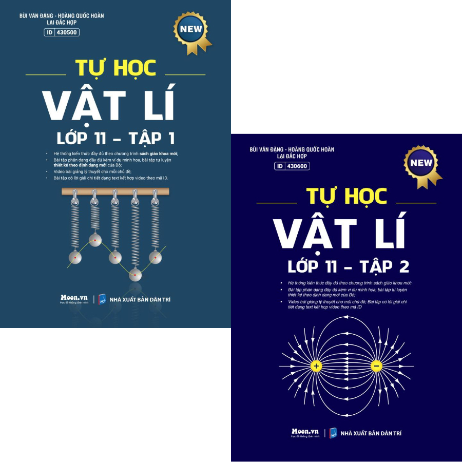 Sách - [2025-2026] - Tự học Vật lý lớp 11 tập 1 & tập 2 - Chương trình SGK mới
