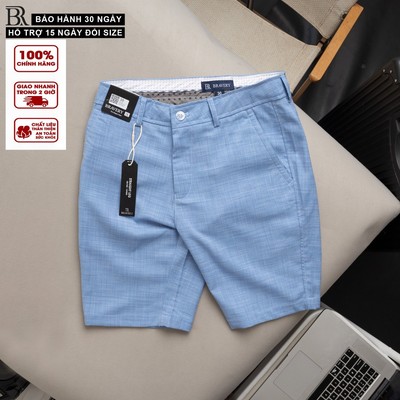 Quần short Spring vải viscose mềm mịn thoáng mát, chống nhăn  - Bravery