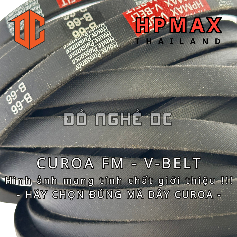 Dây cao su curoa bản trơn Thái lan - HPMAX FM88 FM68 FM47 FM30 FM57 FM43 FM83 FM61 FM77 FM99 FM33 FM