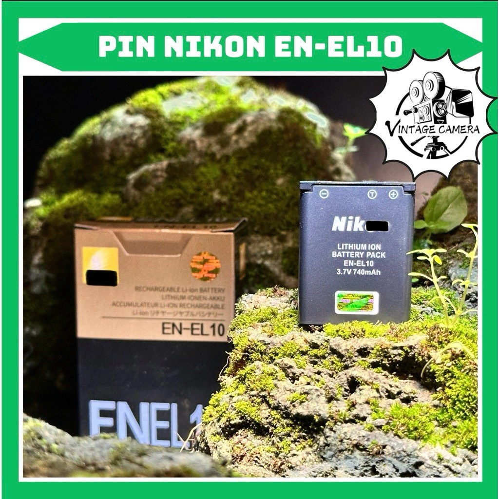 Pin Nikon EN-EL10 dùng cho Coolpix S200, Coolpix S210, Coolpix S220, Coolpix S230, Coolpix S60, Cool