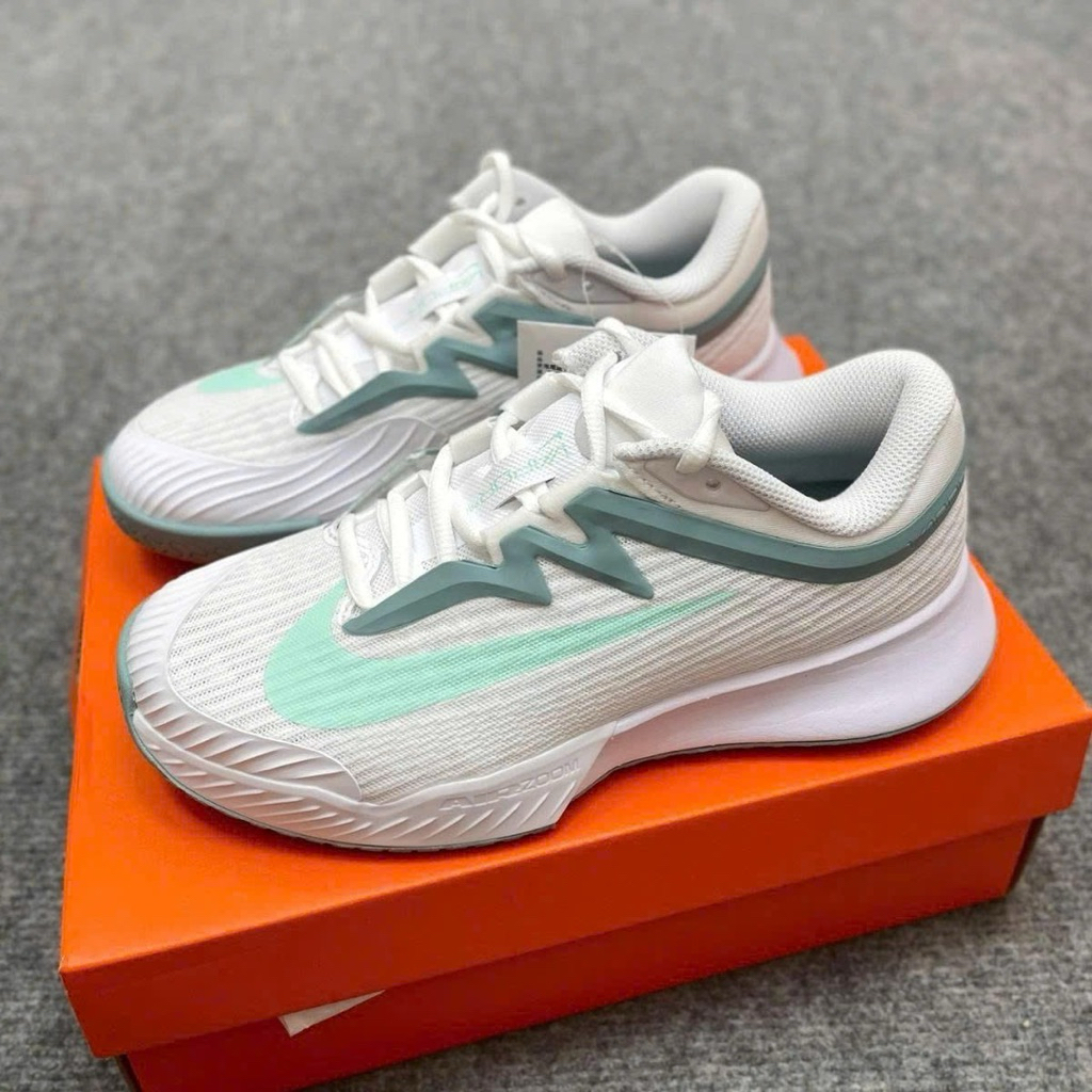 [Chuẩn Chính Hãng 💯] Giày Tennis/Pickleball Vapor Pro 3 HC ‘White Cannon Mint Foam’ FZ2158-106