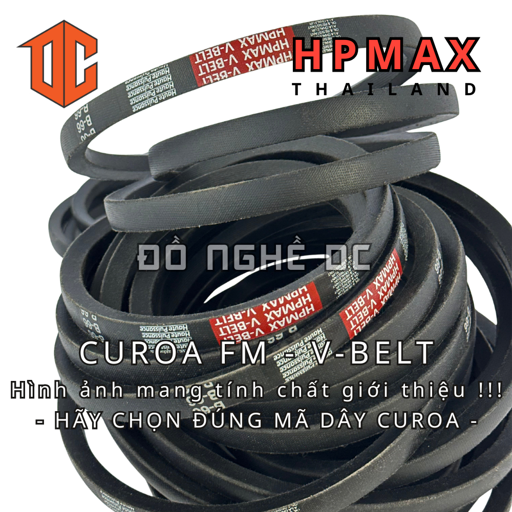 Dây curoa thường Thailand - HPMAX FM90 FM51 FM96 FM40 FM78 FM83 FM40 FM29 FM78 FM82 FM91 FM72 FM26 F