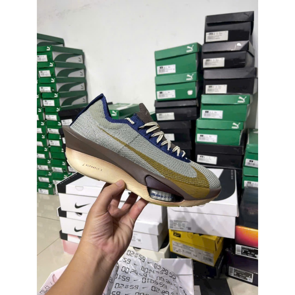 Giày Chạy Bộ Nam Nữ - Naiky Air Zoom Alphafly Next% 3 - Hàng Chính Hãng Fullbox/ Size 36-45