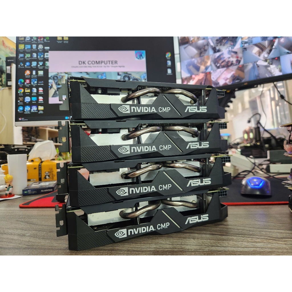 VGA ASUS 40HX MOD 16X CHẠY SAME SAME 2060 SUPER_KHÔNG CỔNG XUẤT HÌNH_XUẤT HÌNH ONBOARD_Chip i5 đời 4