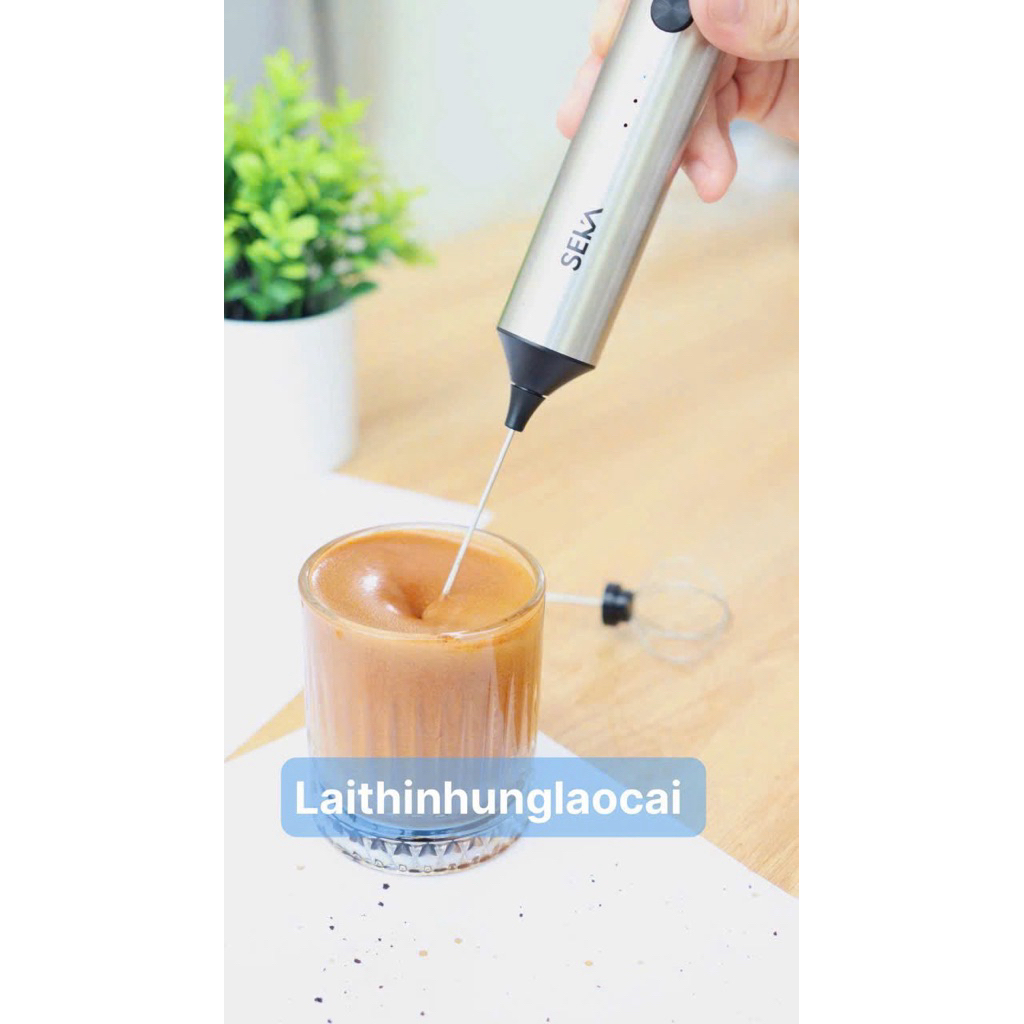 Máy đánh tạo bọt cafe cà phê  Seka-SK788- tích điện