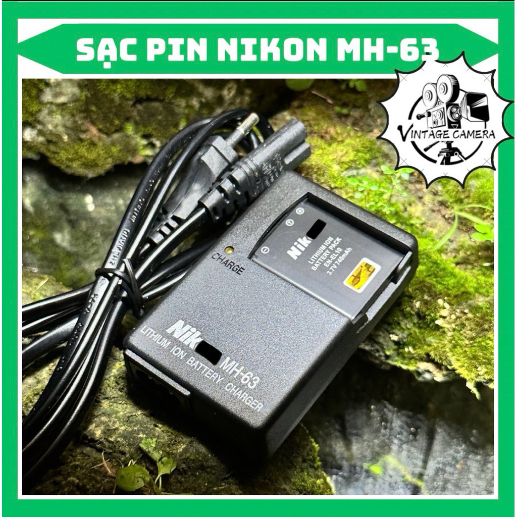 Sạc Pin Nikon EN-EL10 dùng cho Coolpix S200, Coolpix S210, Coolpix S220, Coolpix S230, Coolpix S500,