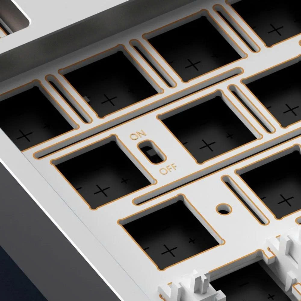 Bàn phím cơ không dây nhôm fullsize Weikav WK Max102 - 3 mode kết nối - Led RGB - Pin 10000 mAh -App marco - Gasketmount | BigBuy360 - bigbuy360.vn