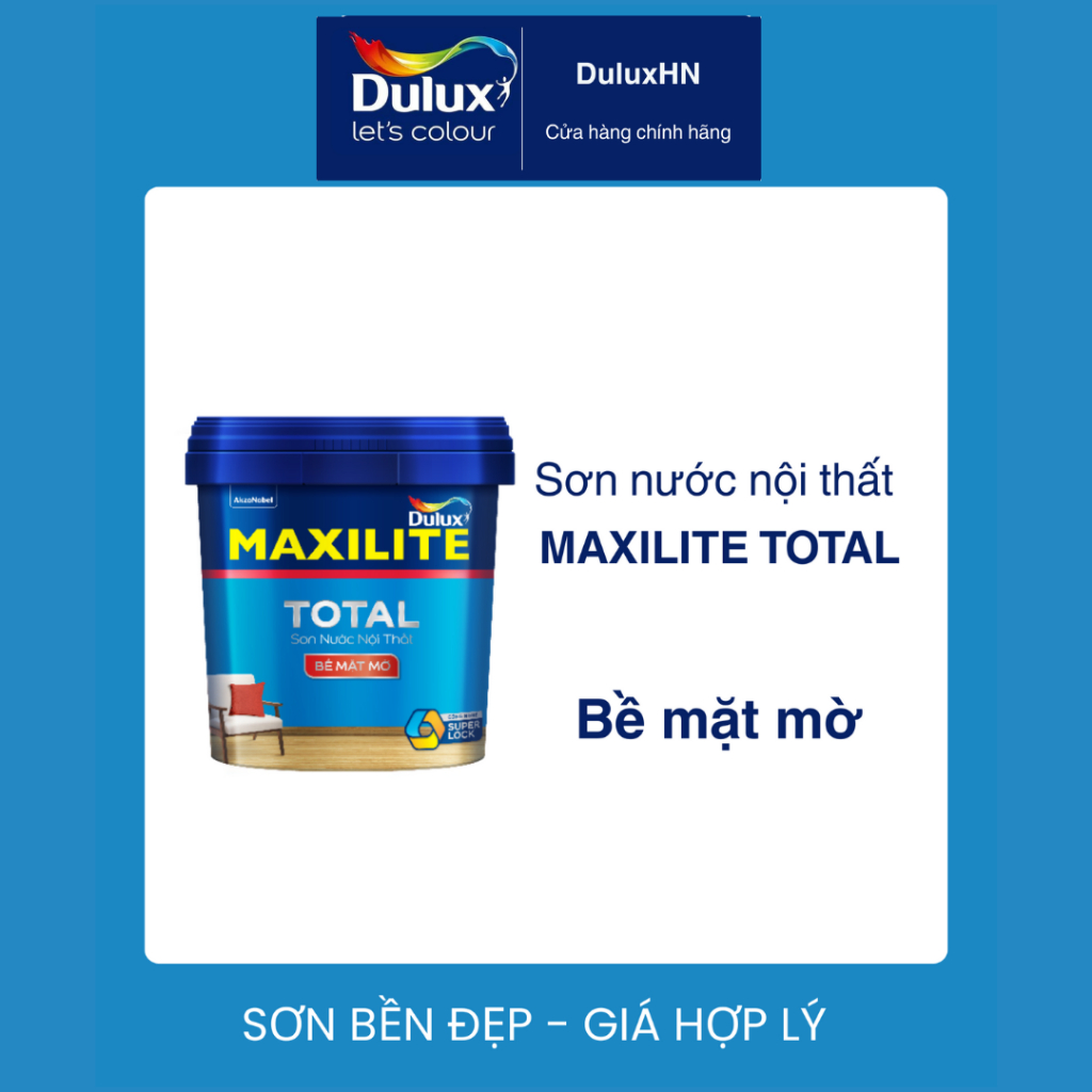 Sơn nước trong nhà cao cấp Maxilite Total (5 lít)